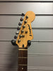 indie co green electric guitar