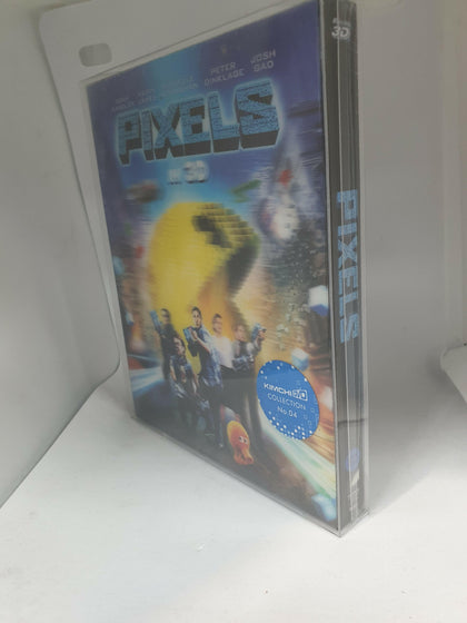 Pixels (3D+2D Blu-ray SteelBook) (Kimchidvd Collection #4) [Korea].