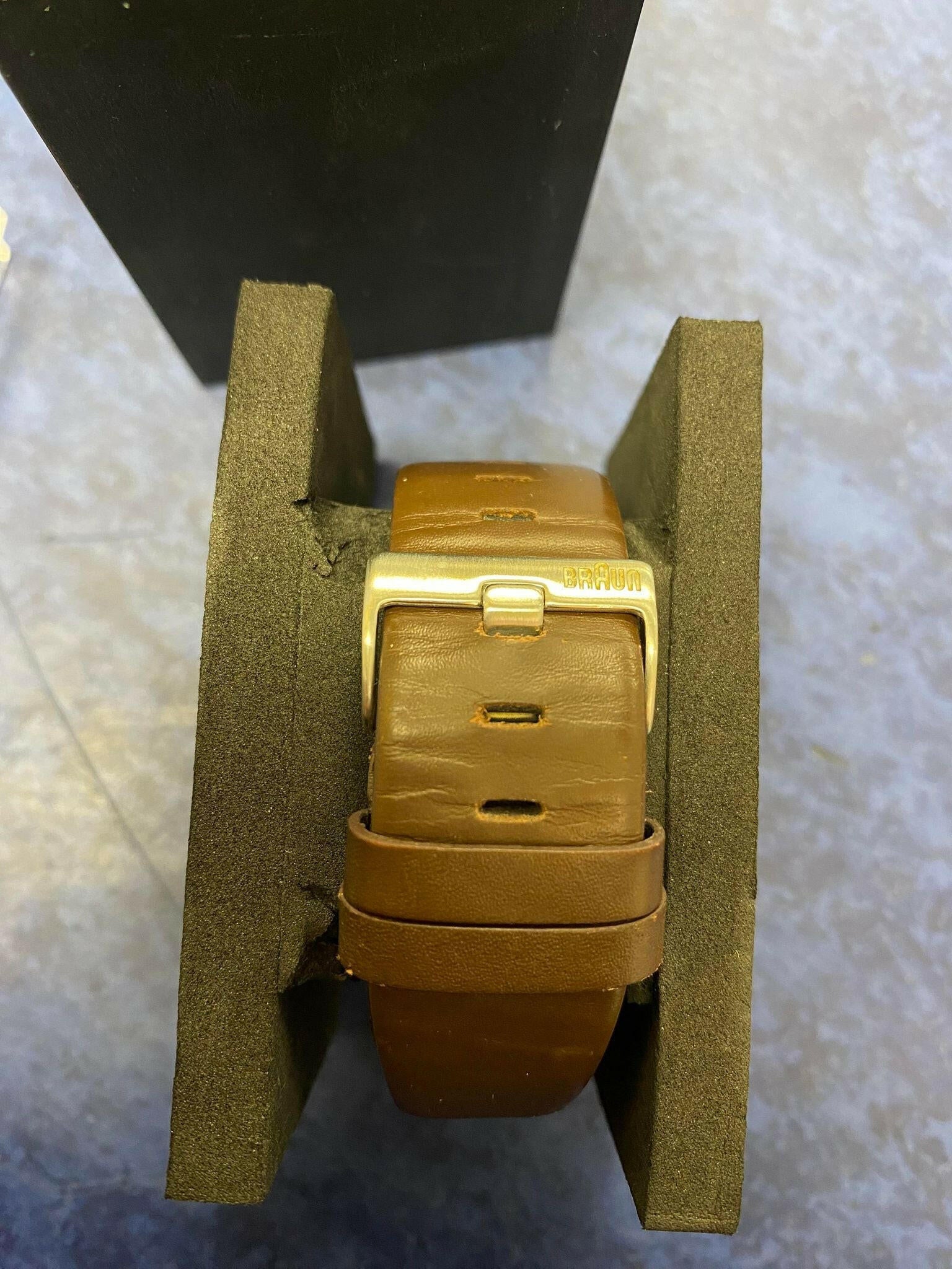 Braun Watch (Brown Strap)