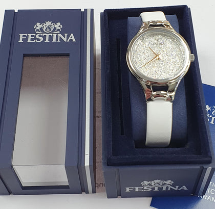 Festina Swarovski Ladies Watch F20334/1 - BRAND NEW.