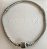 Pandora Sterling Silver Bracelet w/ Barrel Clasp 20cm