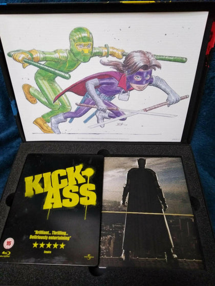Kick Ass Limited Edition Collectors Box Set Blu Ray.