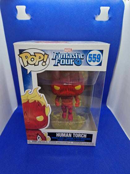 Human Torch Funko POP 559.