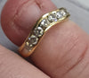 18ct Gold Diamond Wishbone Ring