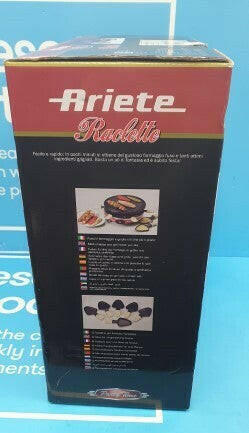 Ariete Raclette and Fondue Machine / Hotplate / Cookware - New.