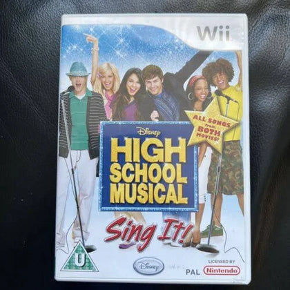 High School Musical Sing It Nintendo Wii.