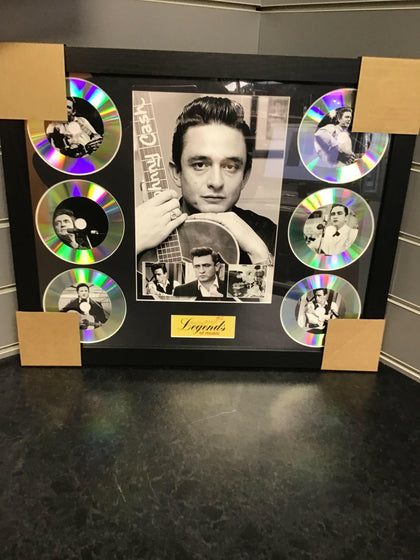 JOHNNY CASH PICTURE FRAME.