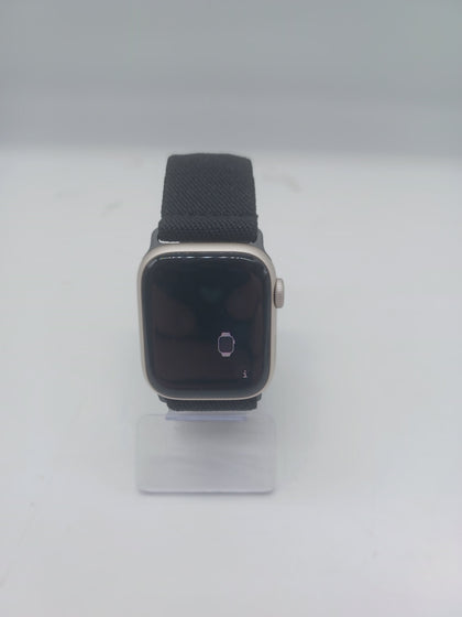 Apple Watch 8 GPS 41mm Midnight Aluminium With M/L Sport Band.