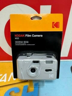 Kodak M35 35mm Reusable Film Camera (Marble Grey).