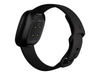 Fitbit Versa 3 Health & Fitness GPS Smartwatch (Black/ Black Aluminium)