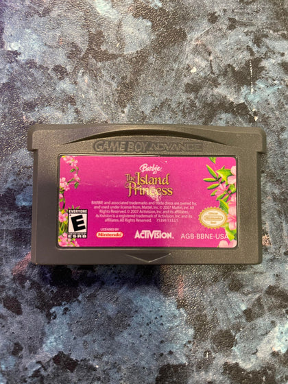 barbie the island princess - game boy advanced.