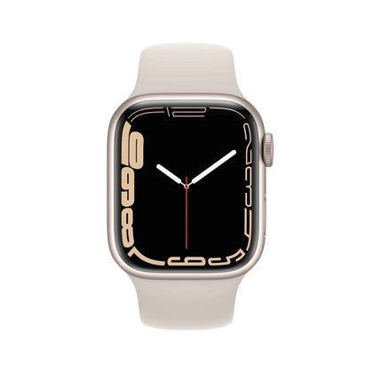 Apple Watch Series 7 GPS + Cellular 41mm Starlight Aluminium.