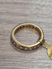 9CT Gold Ring 3.6g w/stones (Size M)