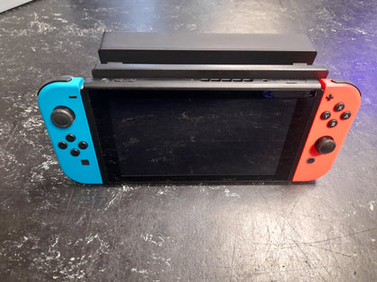 Nintendo Switch Neon Boxed.