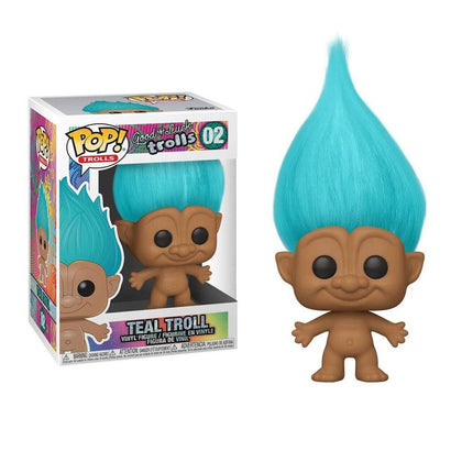 ** Collection Only ** Funko Pop Teal Troll 02  Vinyl Figure.