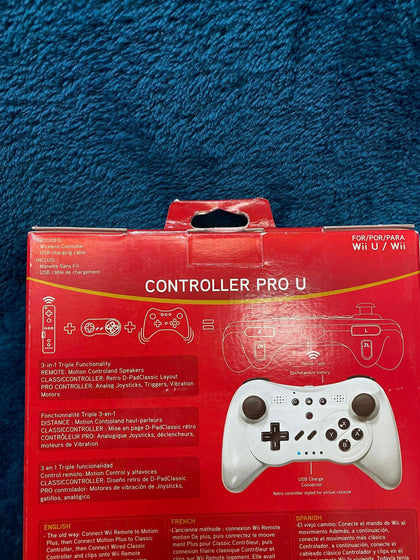Wii 3-in-1 controller ProU (3rd party-black).