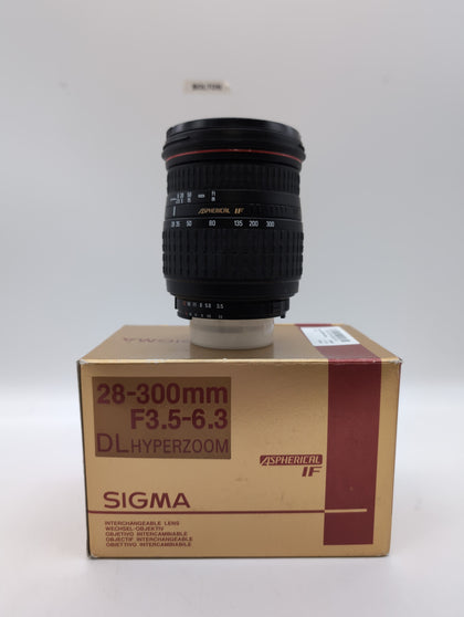Sigma 28-300mm Nikon Fit Lens.