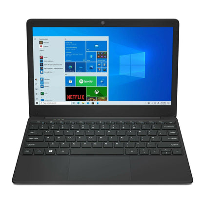 Geo Computers GeoBook 1e 12.5-inch Laptop Windows 10 Intel Celeron 4GB RAM AC Wi-Fi 64GB eMMC.