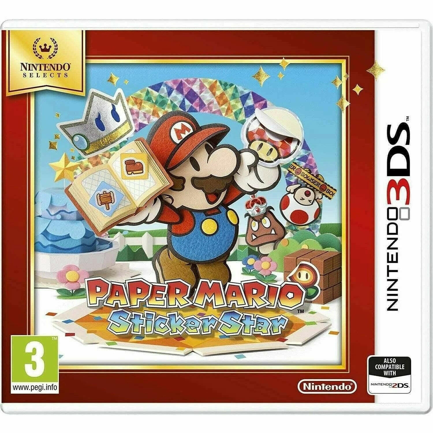 Nintendo Selects Paper Mario Sticker Star (3DS)