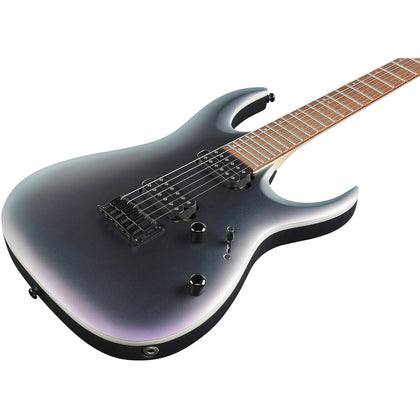 Ibanez RGA42EX-BAM Black Aurora Burst Matte Electric Guitar.