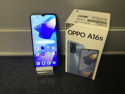 Oppo A16s - 64GB - Crystal Black U/L.