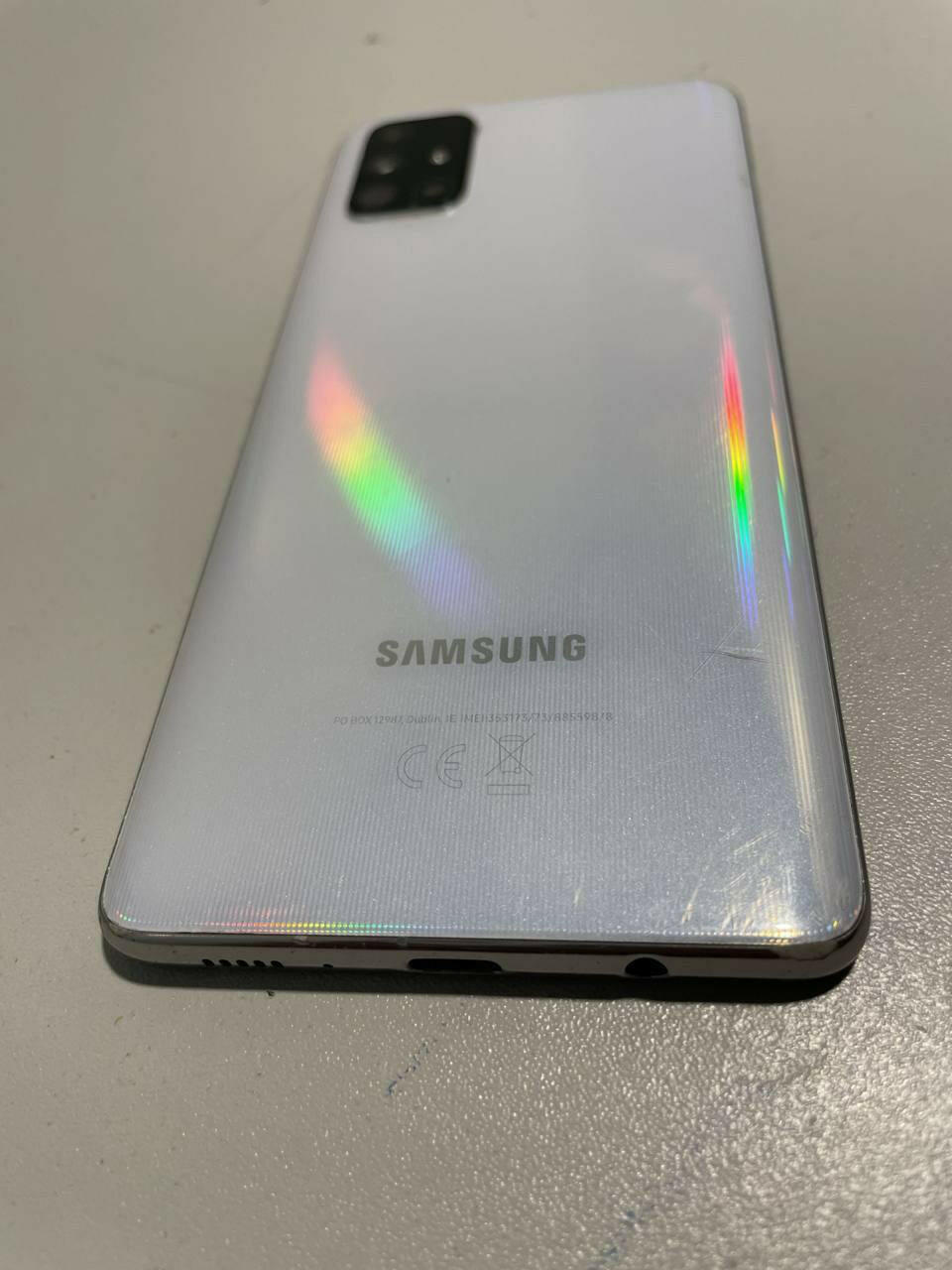 Samsung Galaxy A71 Dual Sim (8GB+128GB) Prism Crush White