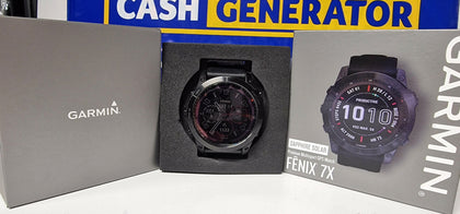 Garmin Fenix 7X Sapphire Solar 51mm Smartwatch.