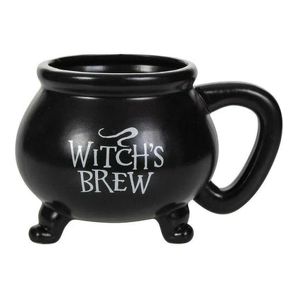 Nemesis Now Witch's Brew Black Cauldron Mug.