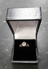 9ct gold ring weight 1.33, size k 1/2.