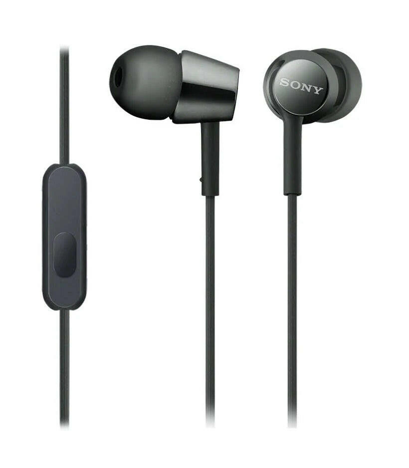 Sony MDR-EX155AP In-ear Headphones - Black