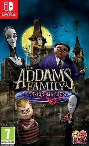 The Addams Family Mansion Mayhem - Nintendo Switch.