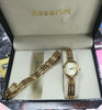 Accurist Ladies Watch & bracelet set SR 616SW