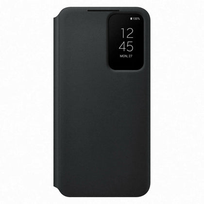 Samsung Galaxy S22 Smart Clear View Cover, Black.