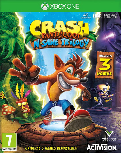 Crash Bandicoot N Sane Trilogy - Xbox One - Great Yarmouth.