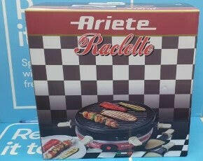 Ariete Raclette and Fondue Machine / Hotplate / Cookware - New.