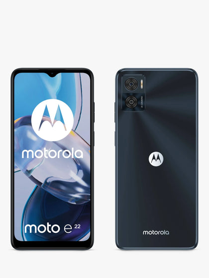 Motorola Moto E22 - 64 GB, Astro Black.