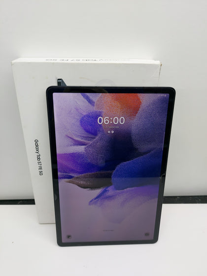 Samsung Galaxy Tab S7 FE (SM-T733) – 64GB 12.4” Tablet; Mystic Black.