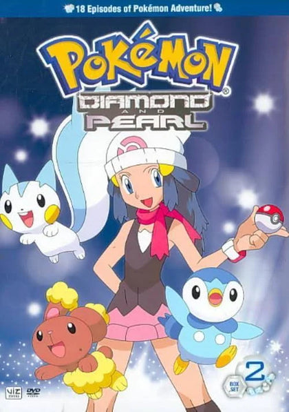 Pokemon: Diamond & Pearl Box Set 2 DVD Region 1.