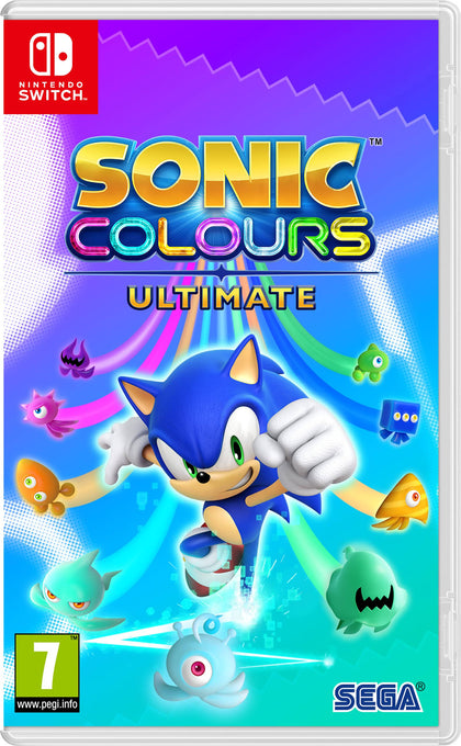 Sonic Colours Ultimate (nintendo Switch) cartridge ONLY.