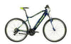 Crussis e-Cross 1.6 20" Frame Mens Hybrid Electric Bike 2021, 13Ah, 28" Wheel, 21 Speed - Dark Blue/Green