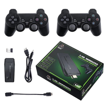 2.4G Wireless Retro Game Controller Gamepad HDMI Output TV Retro Classic Game Built-in.