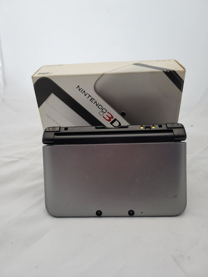 Nintendo 3DS XL Console, Silver + Black, Original Box Included , Black Stylus Pen.