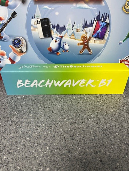 Beachwaver B1 Curling Iron ocean ombre.