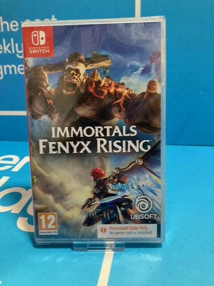Immortals Fenyx Rising - Nintendo Switch Game (download code only) unopened.