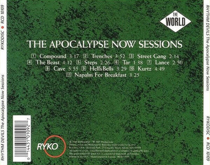 Apocalypse Now Sessions.