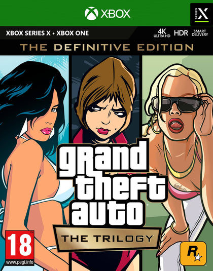 Grand Theft Auto: The Trilogy - The Definitive Edition Xbox.