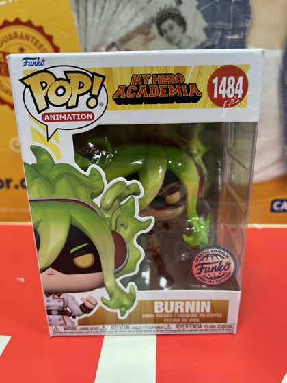 Funko Pop Burnin 1484 My Hero Academia Exclusive Animation.