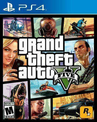 Grand Theft Auto V for Playstation 4.