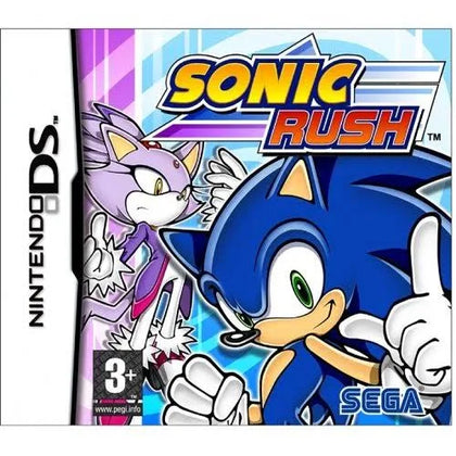 Sonic Rush Nintendo DS Game - Used.