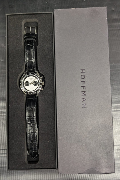 Hoffman Racing 40 Chronograph Panda Men's Watch Quartz.